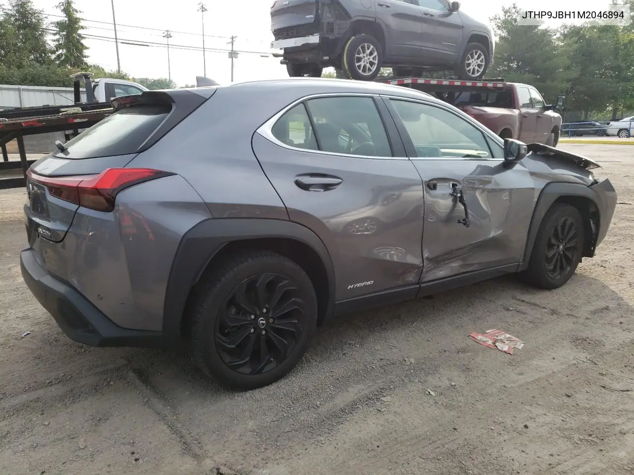 2021 Lexus Ux 250H VIN: JTHP9JBH1M2046894 Lot: 58231625