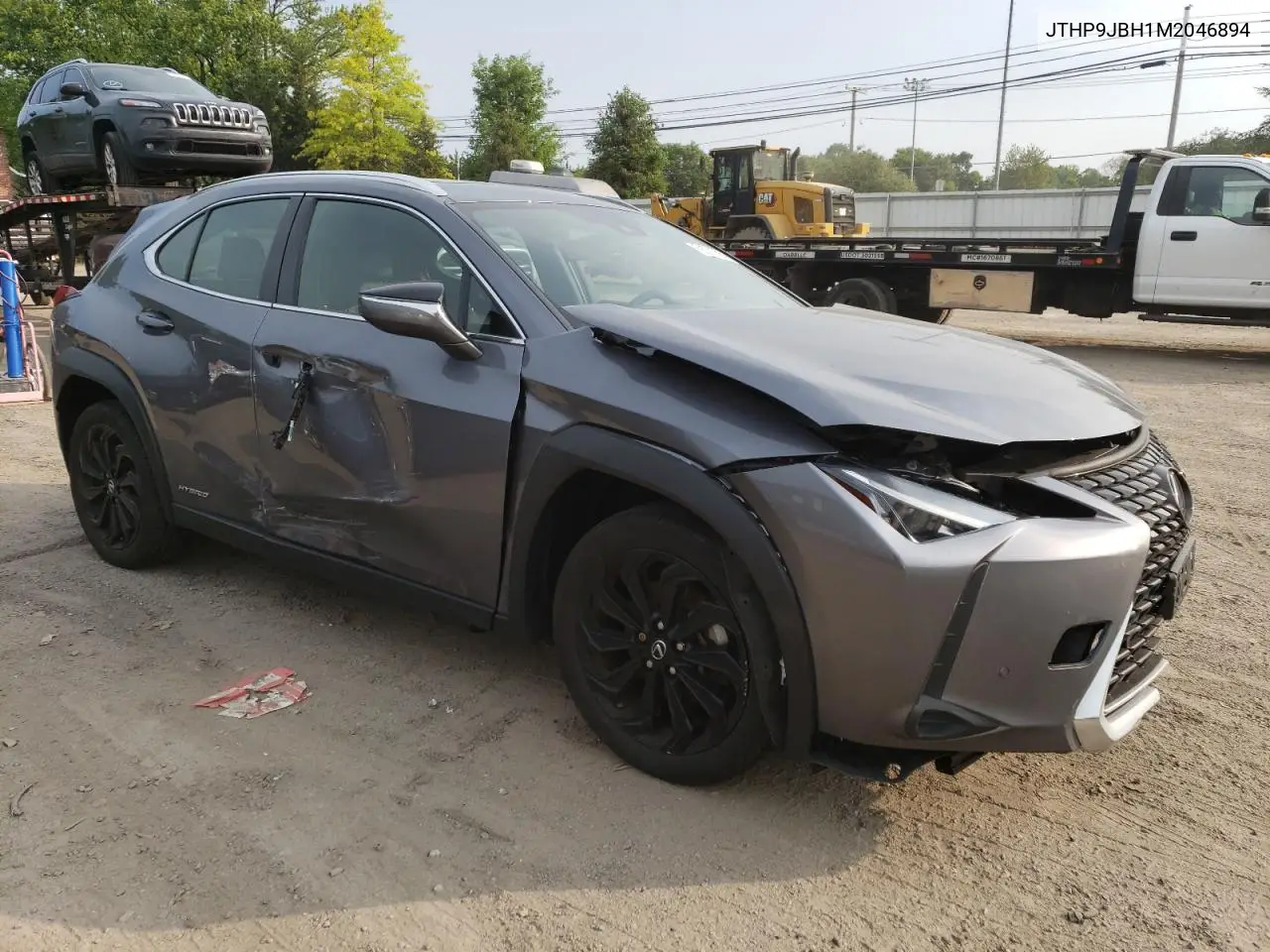 2021 Lexus Ux 250H VIN: JTHP9JBH1M2046894 Lot: 58231625