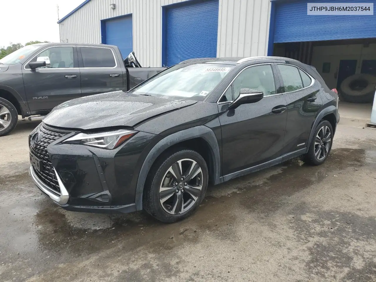 2021 Lexus Ux 250H VIN: JTHP9JBH6M2037544 Lot: 58348695