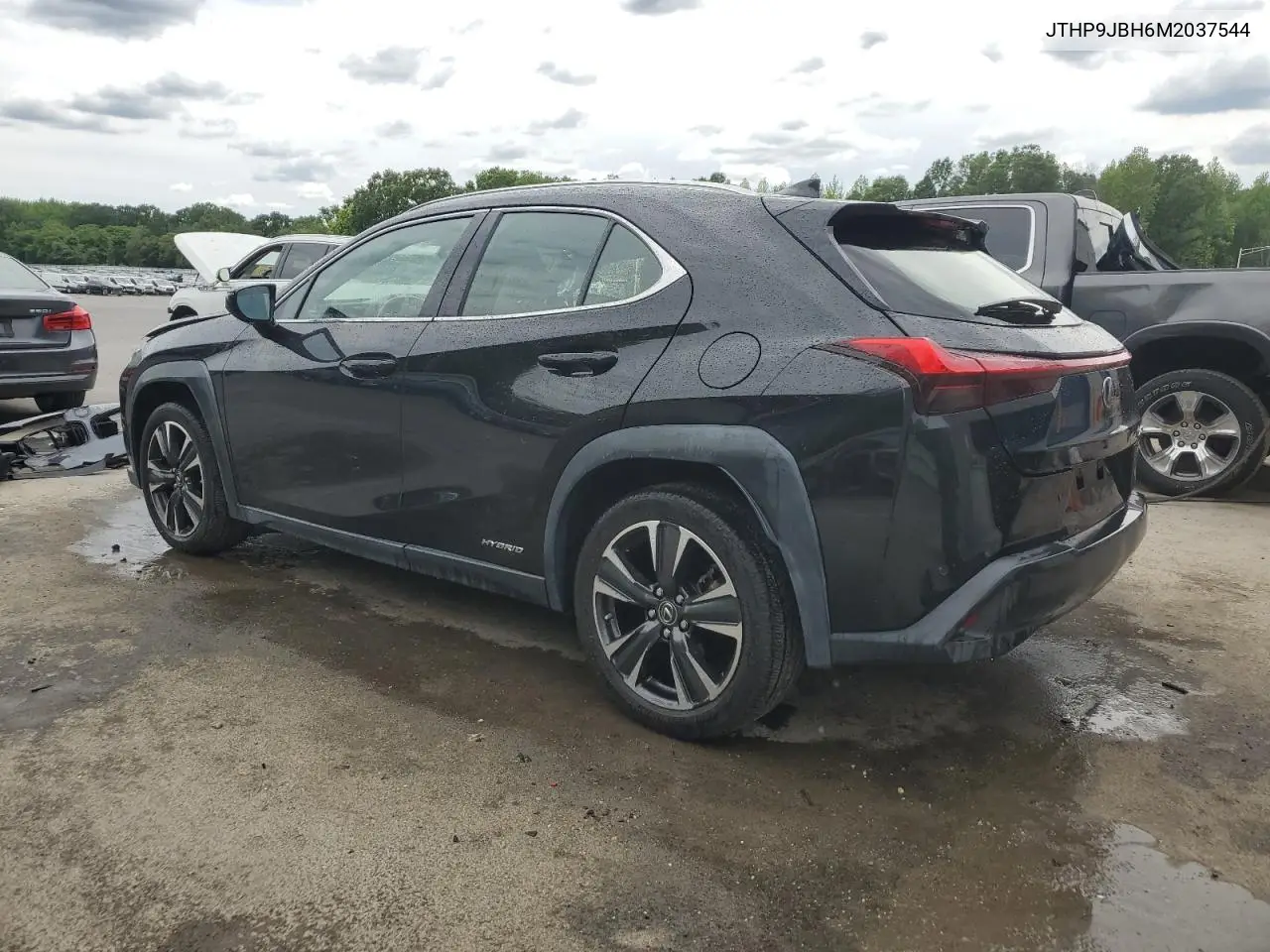 2021 Lexus Ux 250H VIN: JTHP9JBH6M2037544 Lot: 58348695