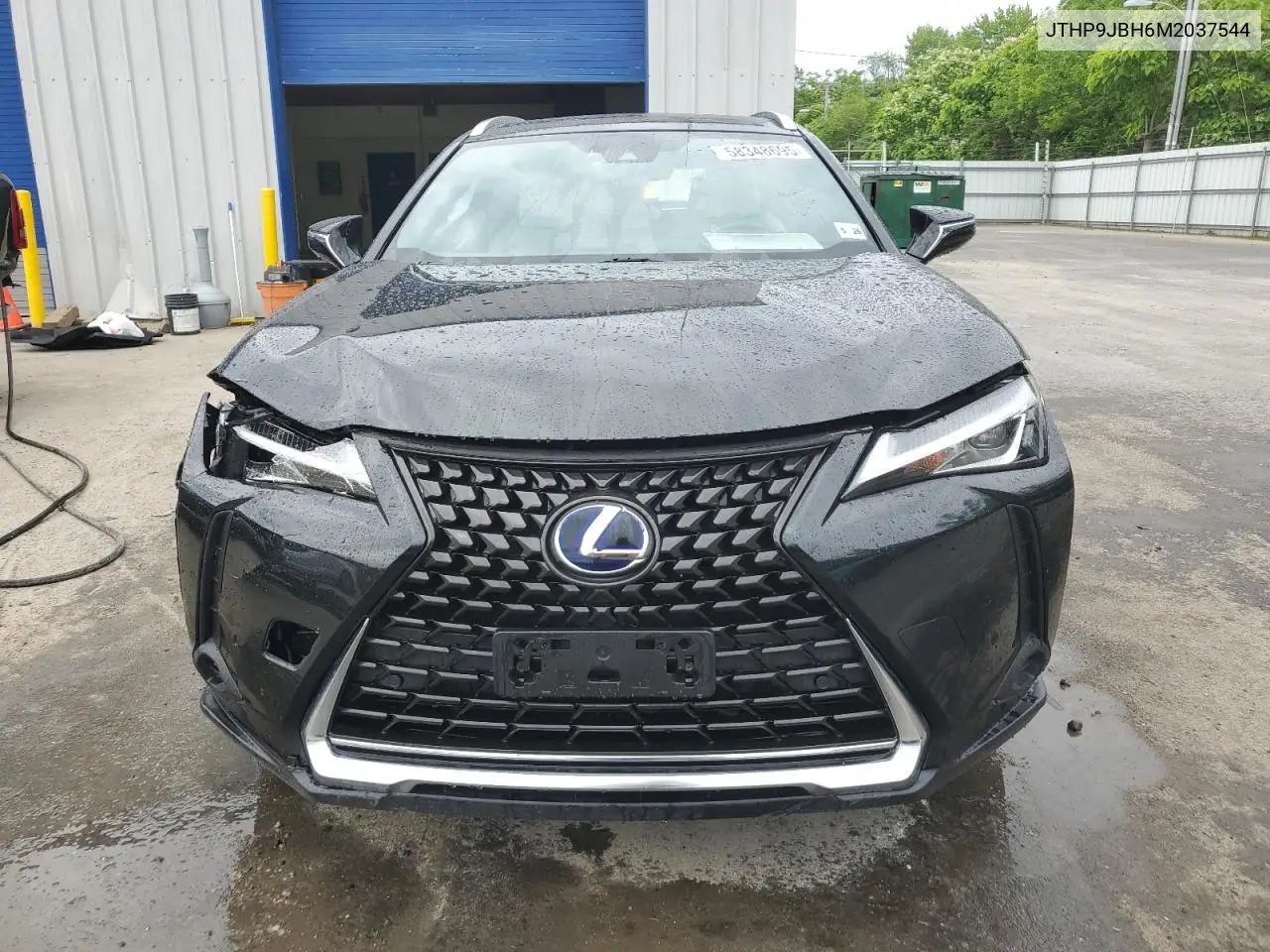 2021 Lexus Ux 250H VIN: JTHP9JBH6M2037544 Lot: 58348695