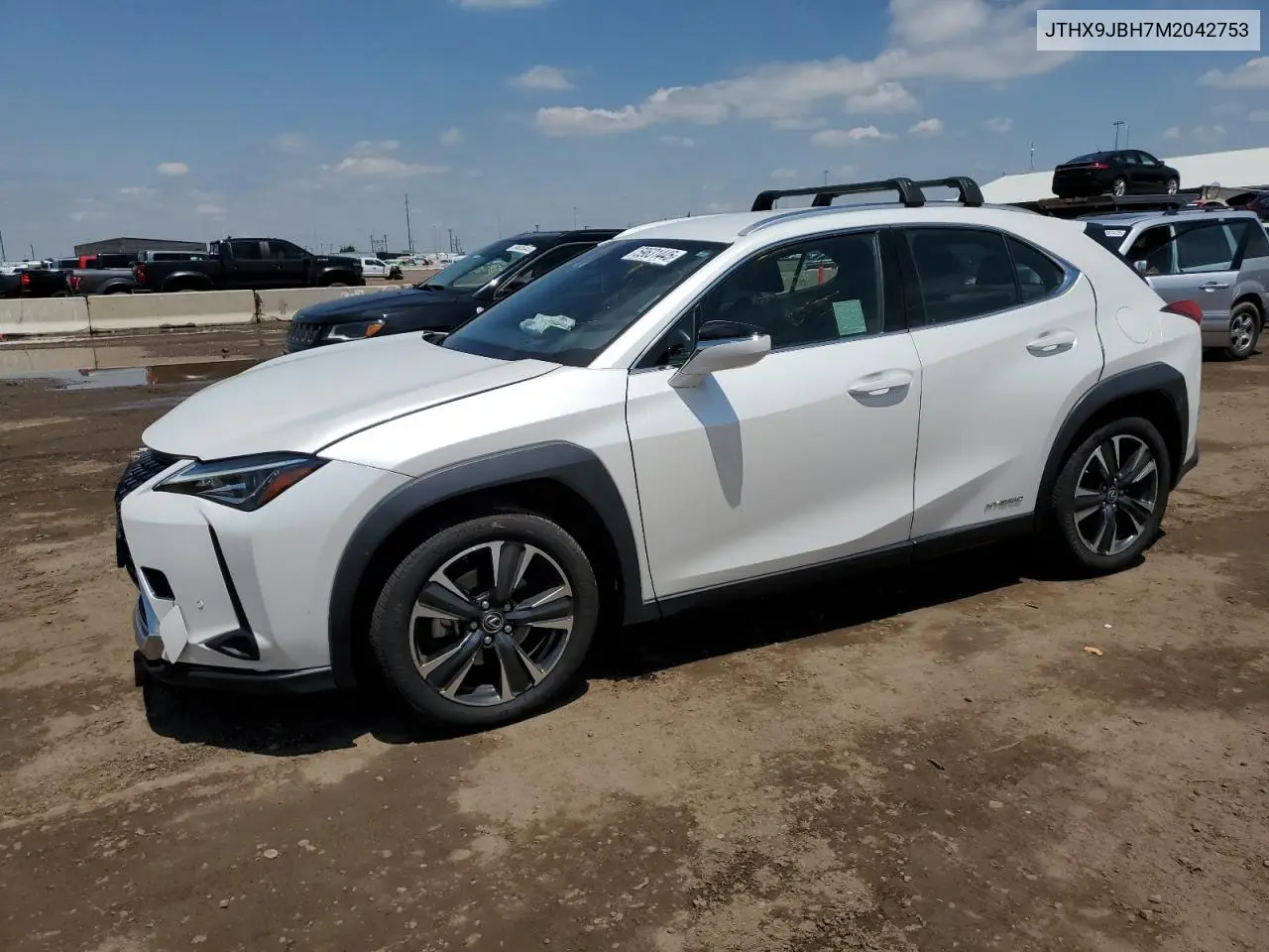 2021 Lexus Ux 250H VIN: JTHX9JBH7M2042753 Lot: 59631445