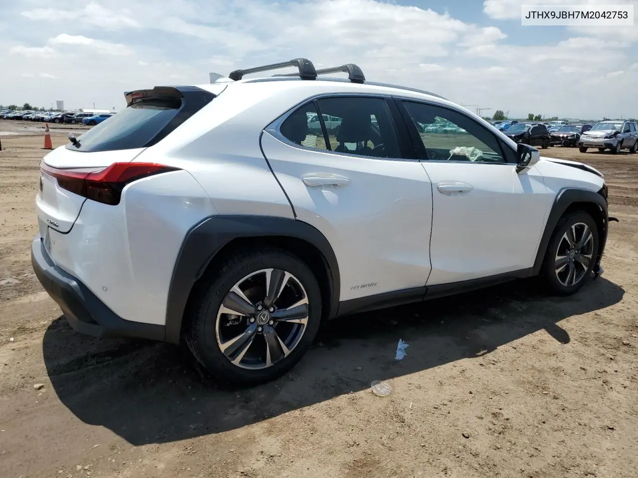 2021 Lexus Ux 250H VIN: JTHX9JBH7M2042753 Lot: 59631445