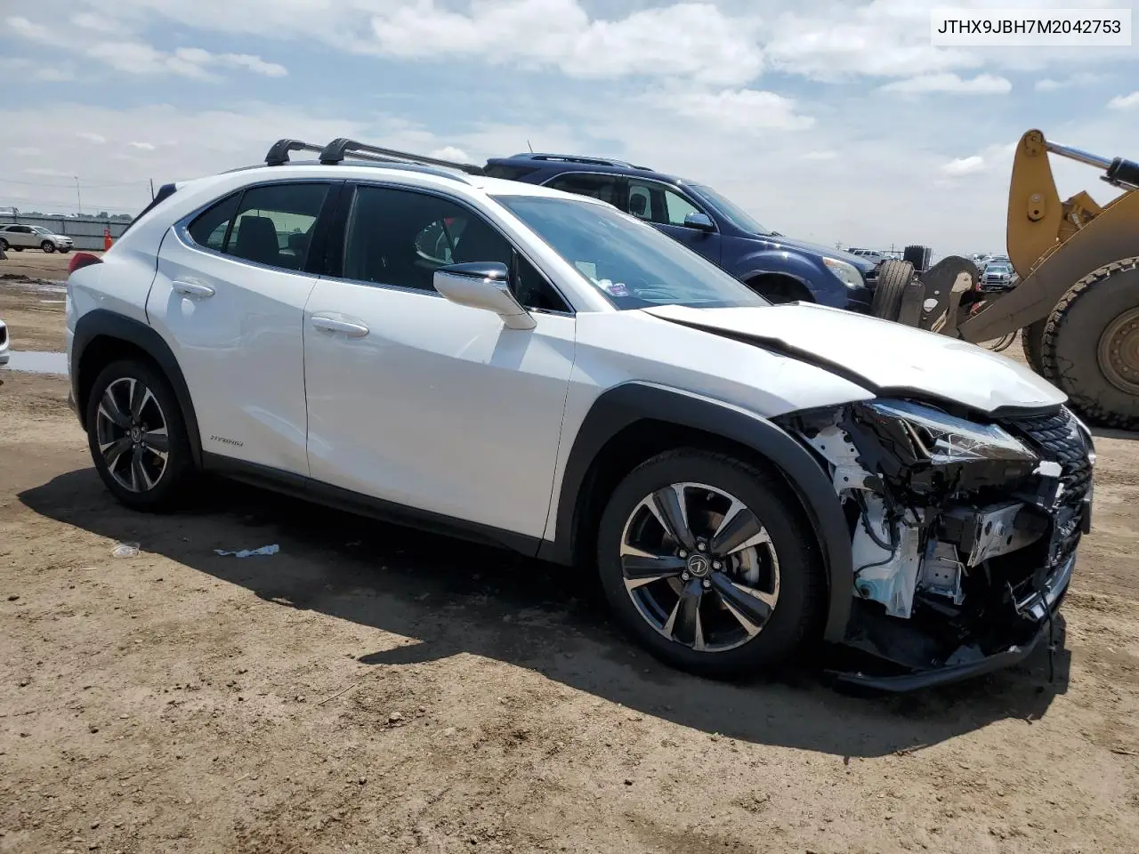 2021 Lexus Ux 250H VIN: JTHX9JBH7M2042753 Lot: 59631445