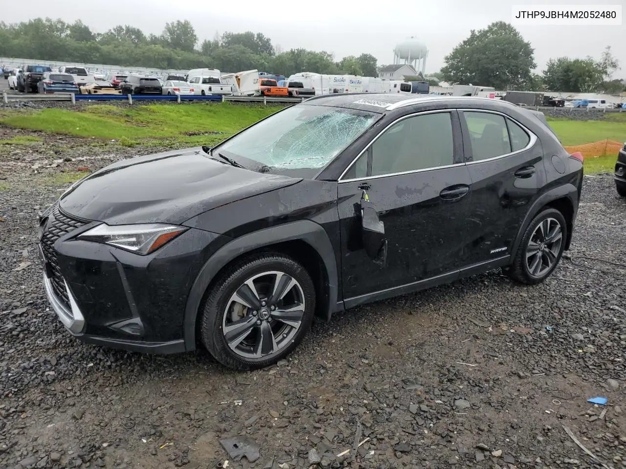 2021 Lexus Ux 250H VIN: JTHP9JBH4M2052480 Lot: 59948845