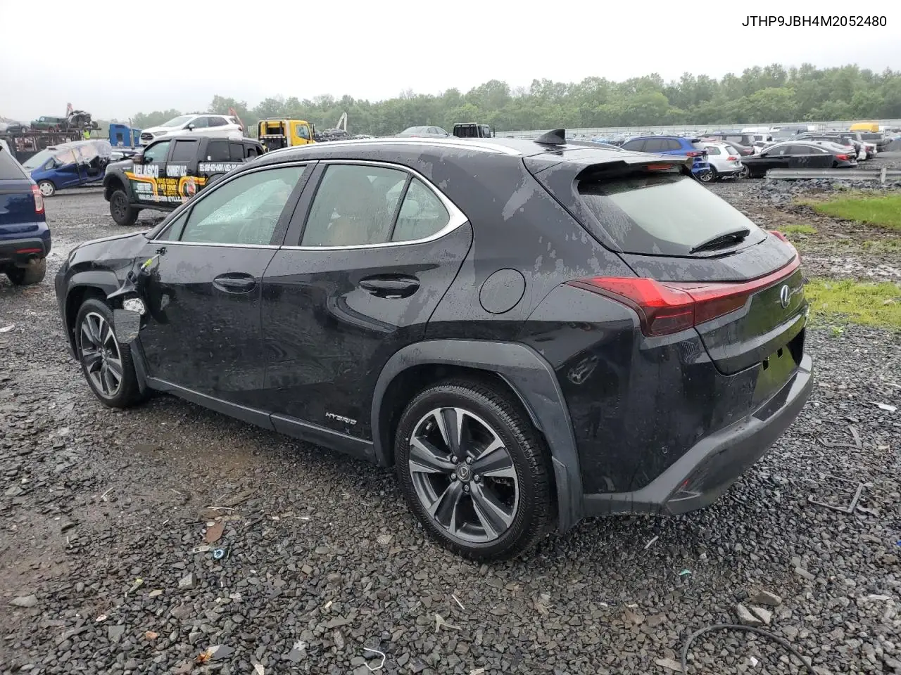 2021 Lexus Ux 250H VIN: JTHP9JBH4M2052480 Lot: 59948845
