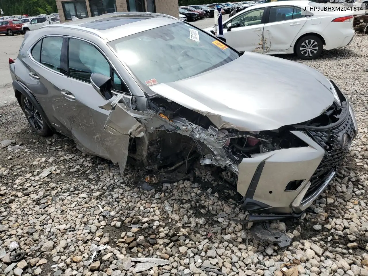 2021 Lexus Ux 250H VIN: JTHP9JBHXM2041614 Lot: 60719005