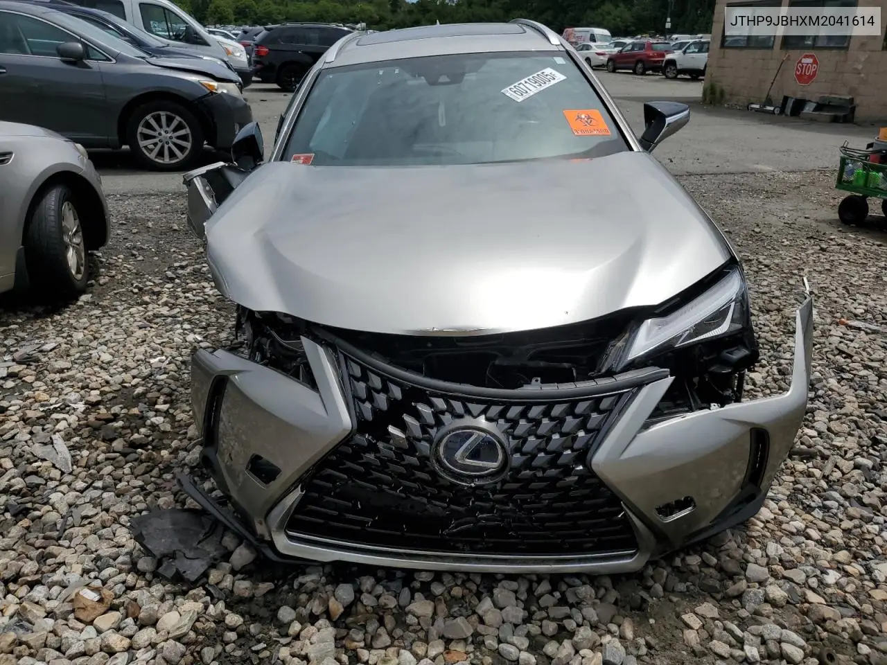 2021 Lexus Ux 250H VIN: JTHP9JBHXM2041614 Lot: 60719005