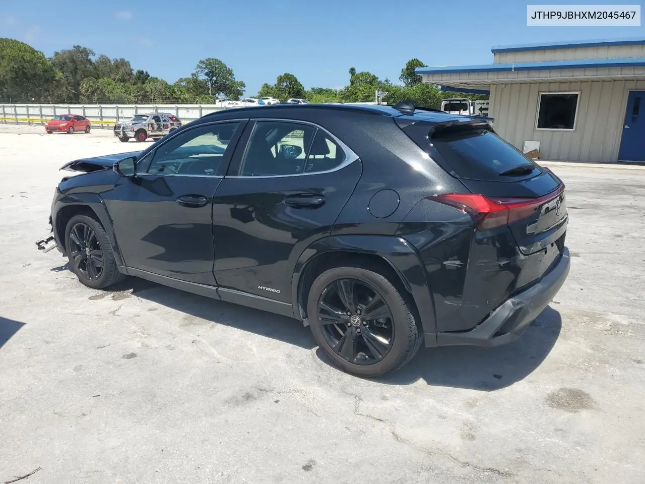2021 Lexus Ux 250H VIN: JTHP9JBHXM2045467 Lot: 60781685