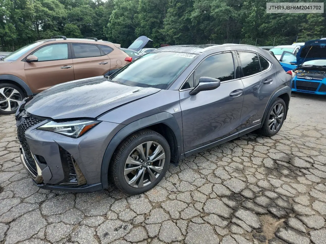 2021 Lexus Ux 250H VIN: JTHR9JBH6M2041702 Lot: 61157525