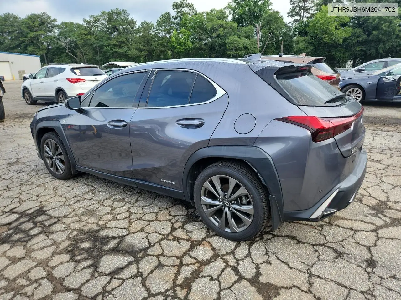 2021 Lexus Ux 250H VIN: JTHR9JBH6M2041702 Lot: 61157525