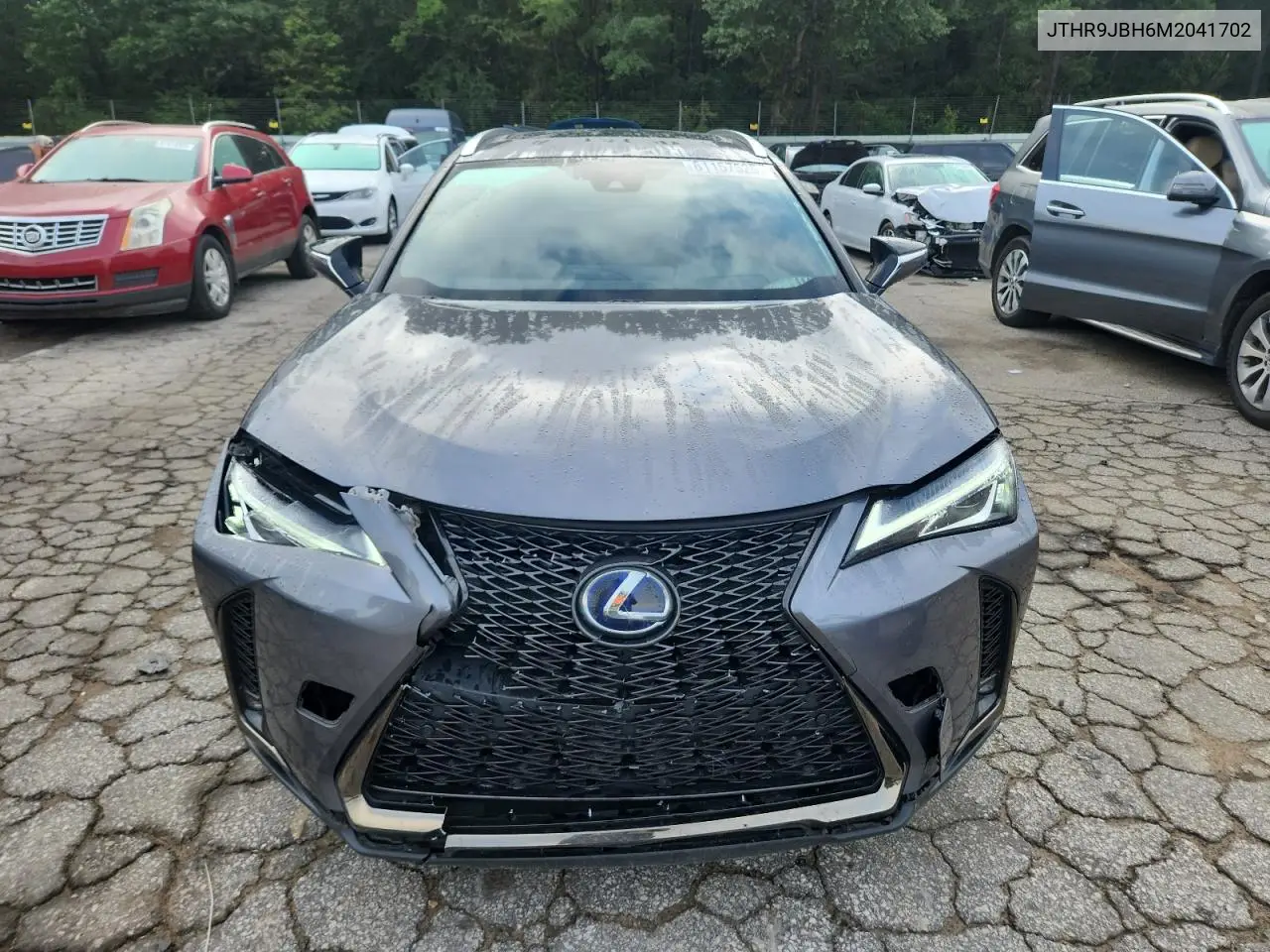 2021 Lexus Ux 250H VIN: JTHR9JBH6M2041702 Lot: 61157525