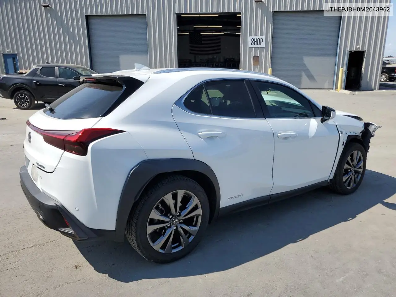 2021 Lexus Ux 250H VIN: JTHE9JBH0M2043962 Lot: 62220935