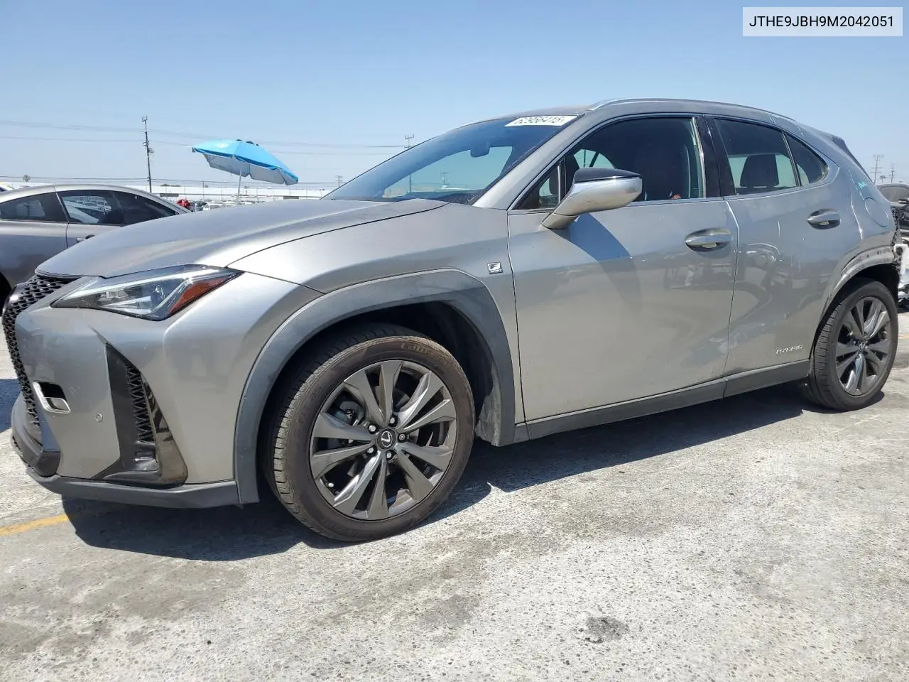 2021 Lexus Ux 250H VIN: JTHE9JBH9M2042051 Lot: 62956415