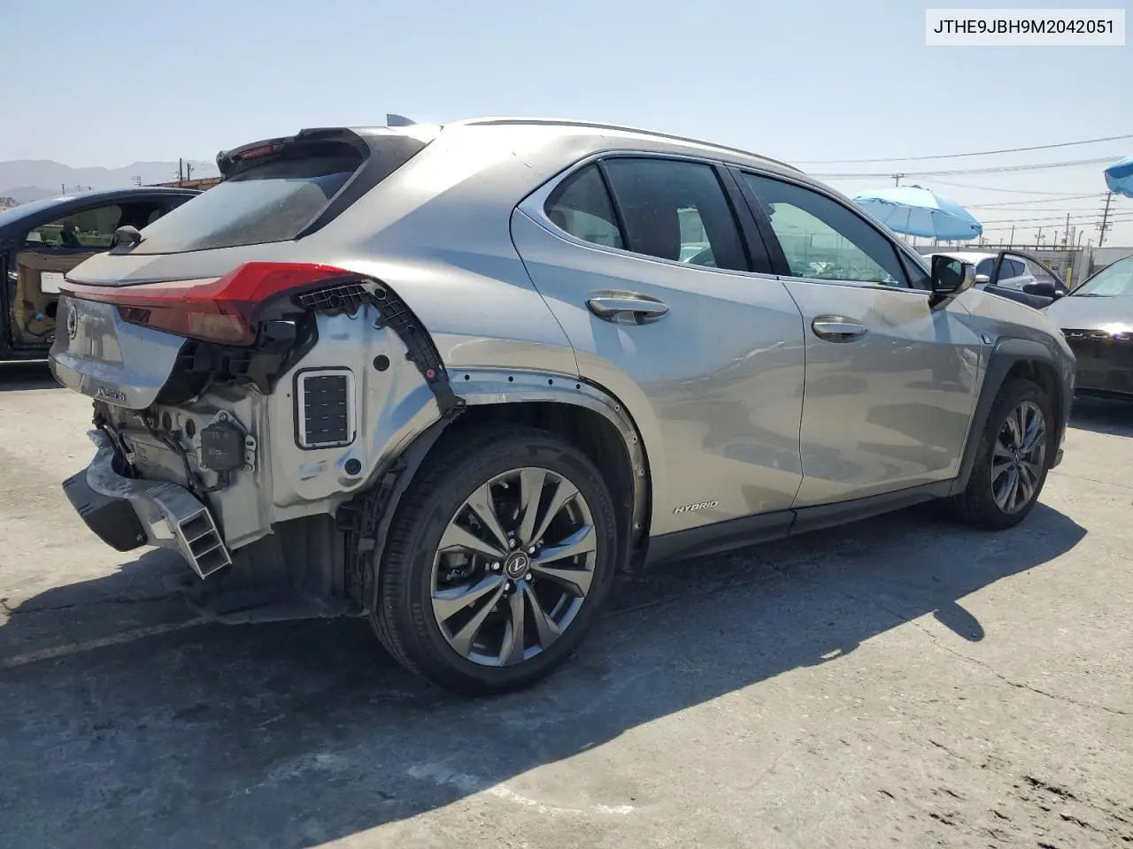 2021 Lexus Ux 250H VIN: JTHE9JBH9M2042051 Lot: 62956415