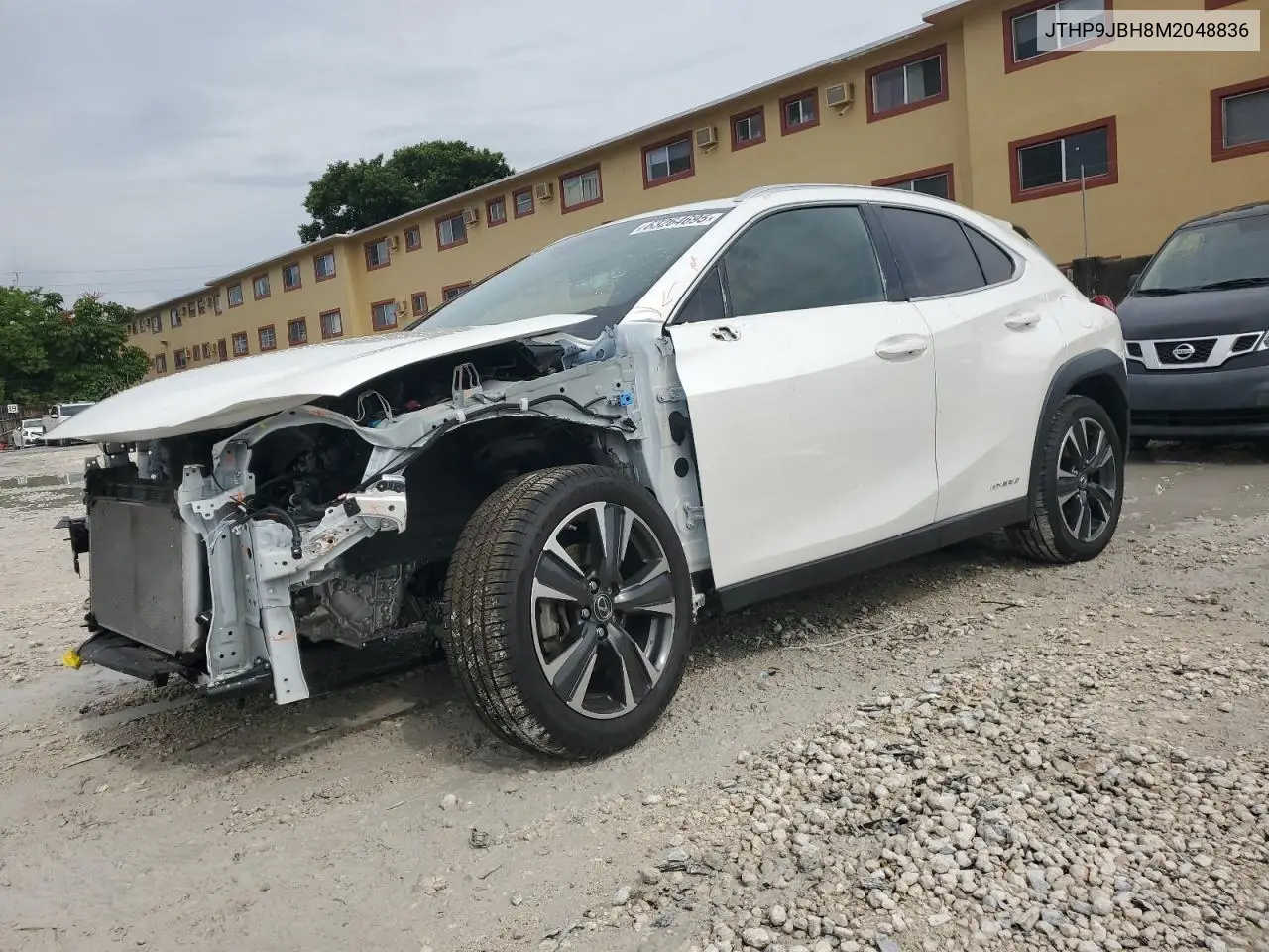 2021 Lexus Ux 250H VIN: JTHP9JBH8M2048836 Lot: 63264695