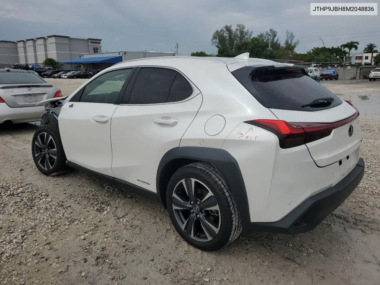 2021 Lexus Ux 250H VIN: JTHP9JBH8M2048836 Lot: 63264695