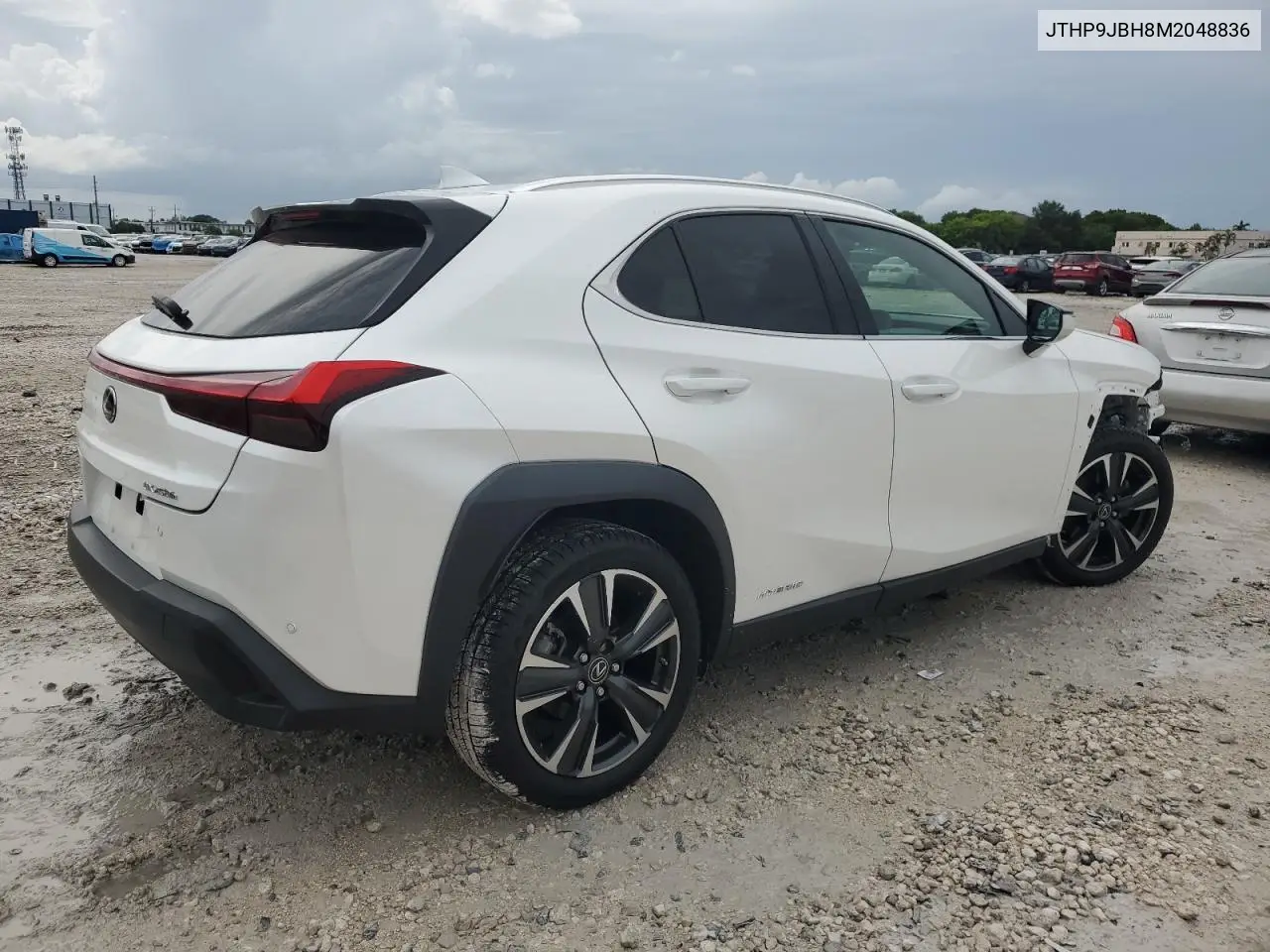 2021 Lexus Ux 250H VIN: JTHP9JBH8M2048836 Lot: 63264695