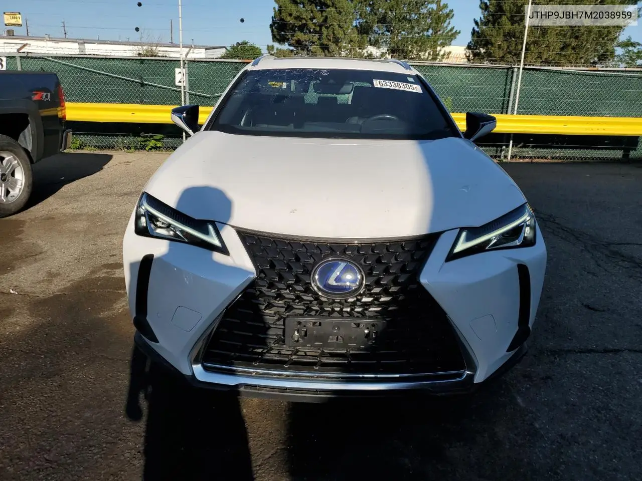 2021 Lexus Ux 250H VIN: JTHP9JBH7M2038959 Lot: 63338305