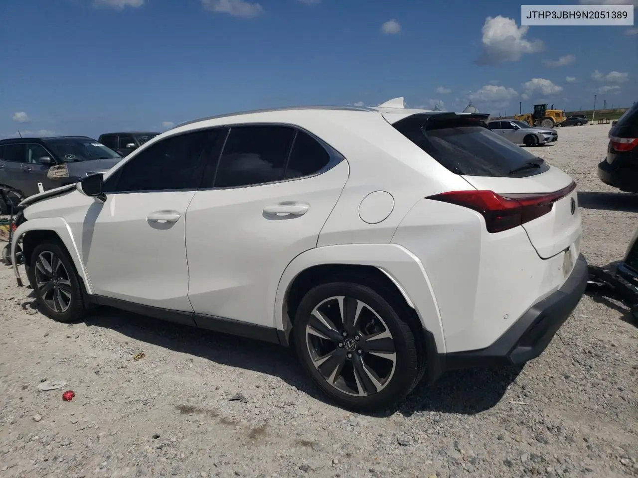 2022 Lexus Ux 200 Base VIN: JTHP3JBH9N2051389 Lot: 55284085