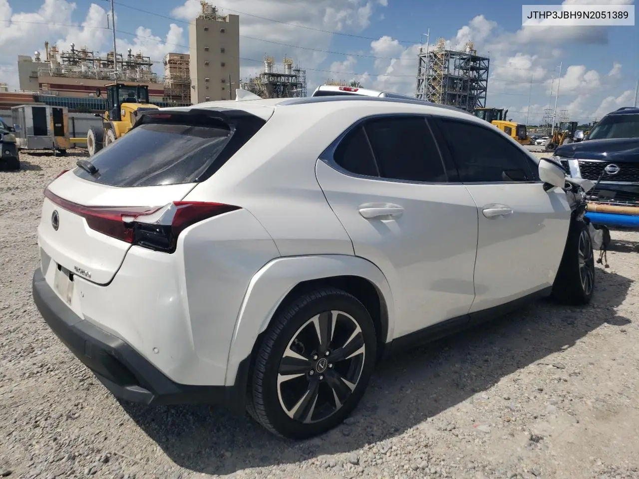 2022 Lexus Ux 200 Base VIN: JTHP3JBH9N2051389 Lot: 55284085