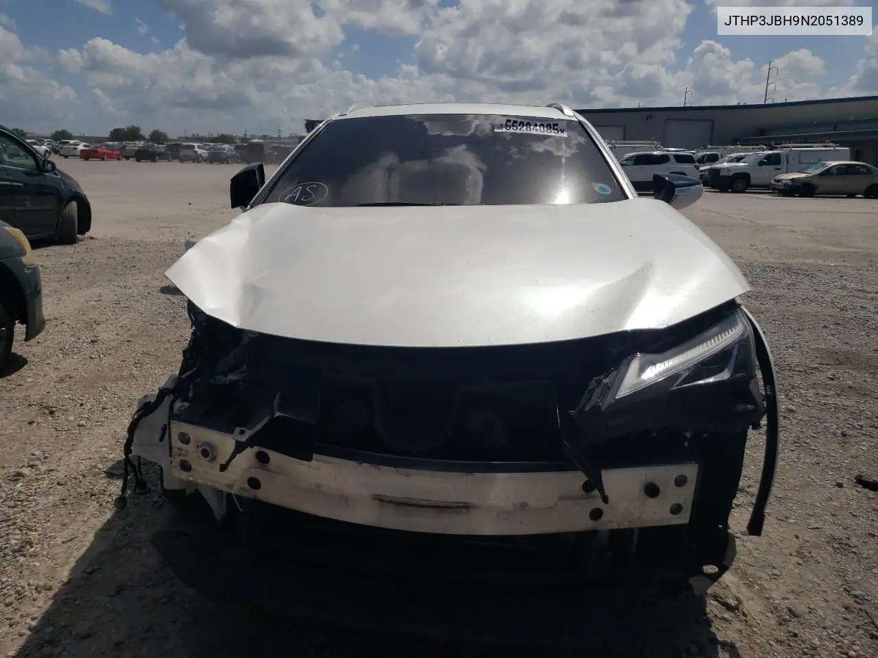 2022 Lexus Ux 200 Base VIN: JTHP3JBH9N2051389 Lot: 55284085