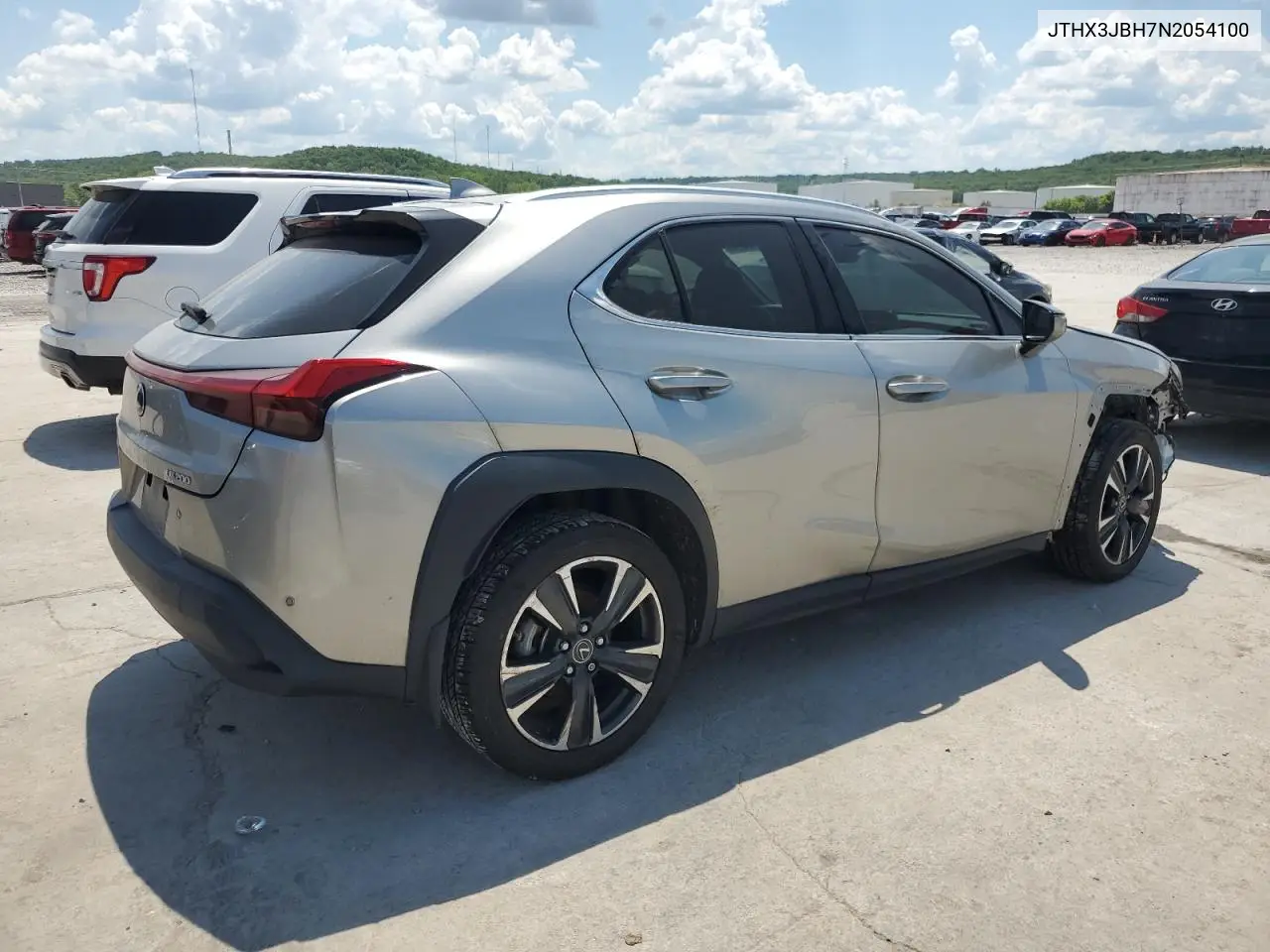 2022 Lexus Ux 200 Base VIN: JTHX3JBH7N2054100 Lot: 56495695