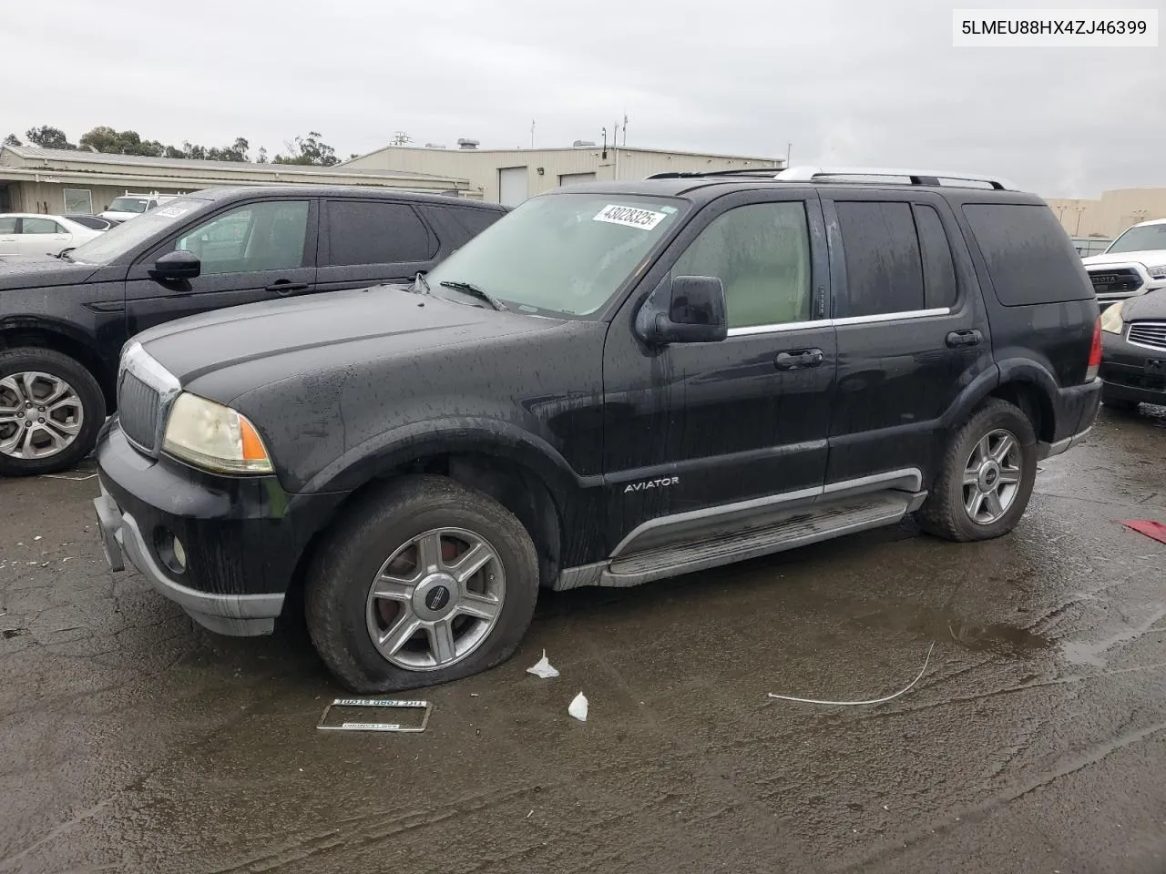 2004 Lincoln Aviator VIN: 5LMEU88HX4ZJ46399 Lot: 43028325