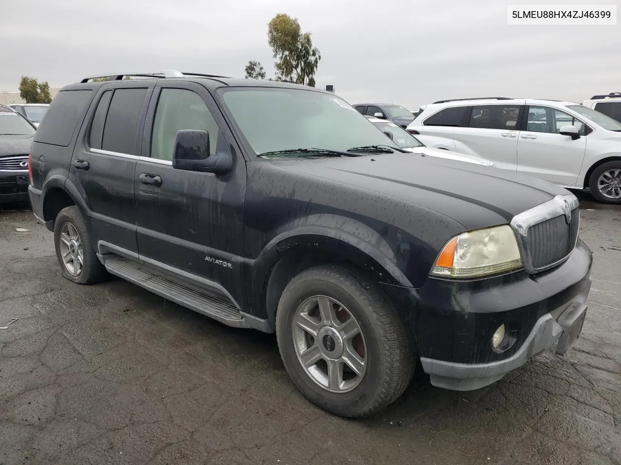 2004 Lincoln Aviator VIN: 5LMEU88HX4ZJ46399 Lot: 43028325