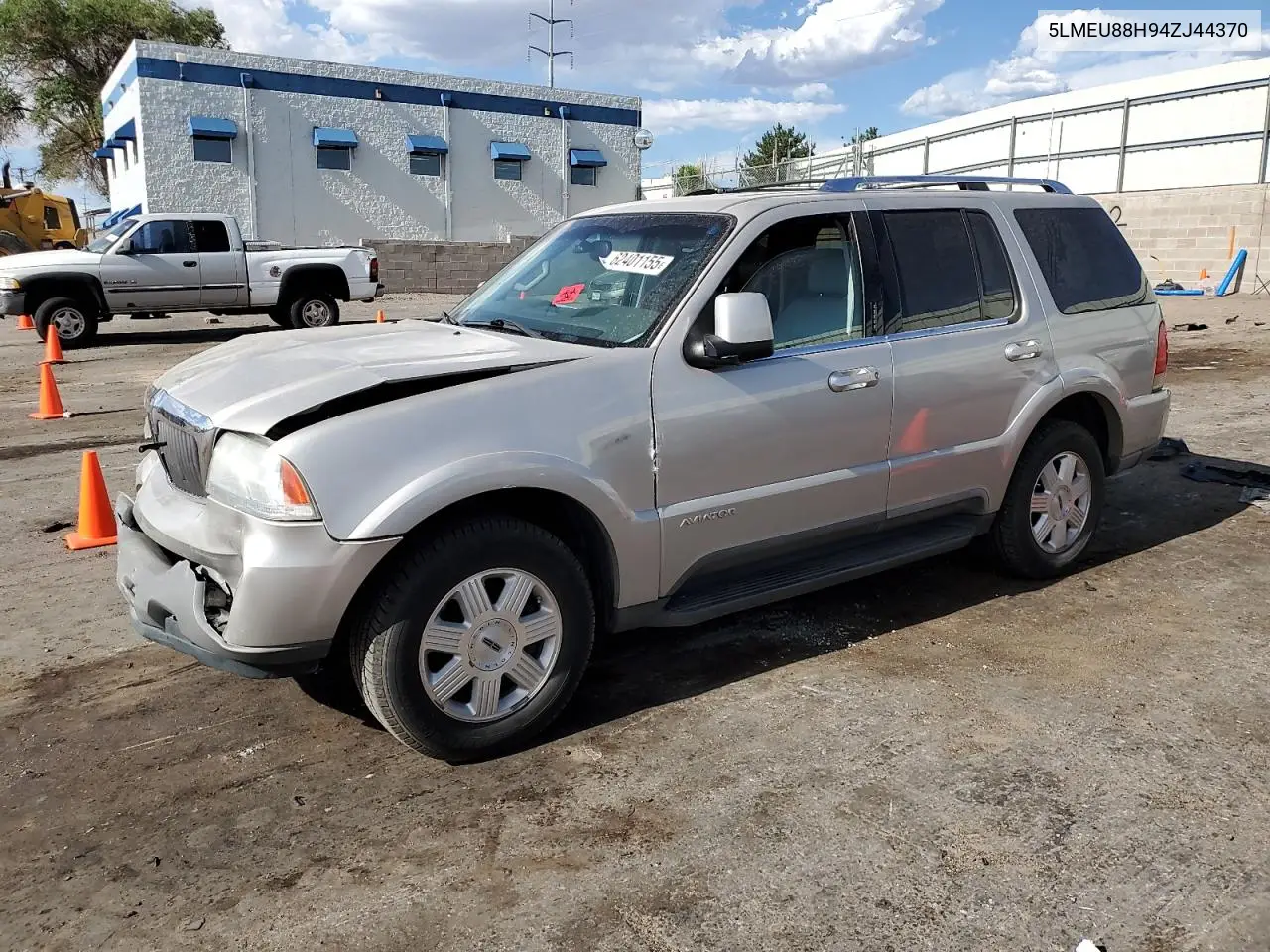 2004 Lincoln Aviator VIN: 5LMEU88H94ZJ44370 Lot: 62401155