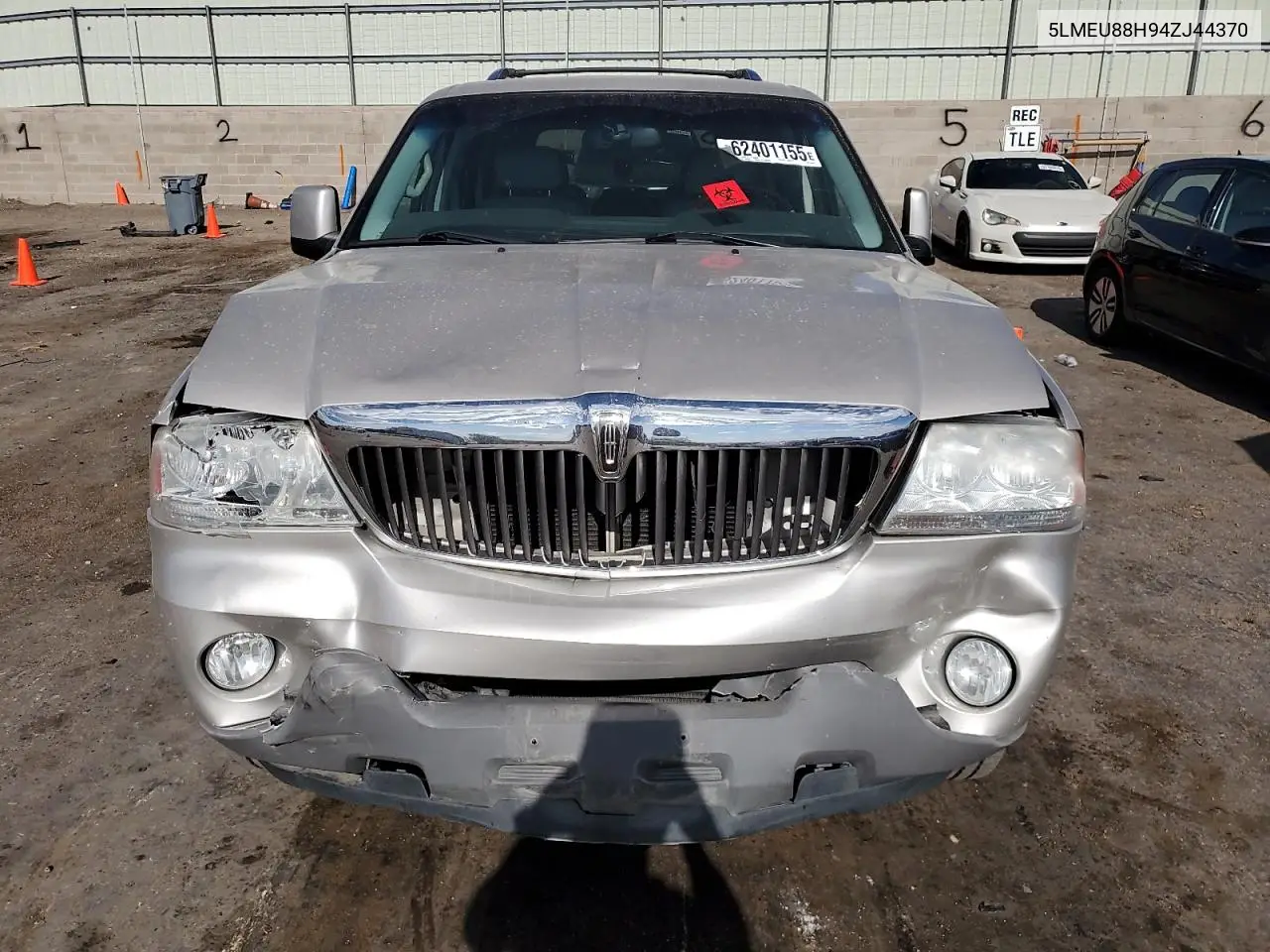 2004 Lincoln Aviator VIN: 5LMEU88H94ZJ44370 Lot: 62401155