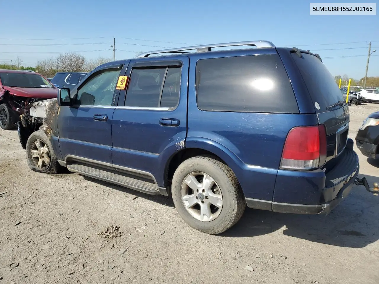 2005 Lincoln Aviator VIN: 5LMEU88H55ZJ02165 Lot: 54225645