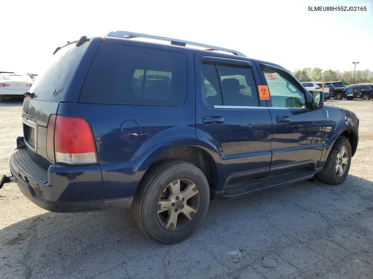 2005 Lincoln Aviator VIN: 5LMEU88H55ZJ02165 Lot: 54225645