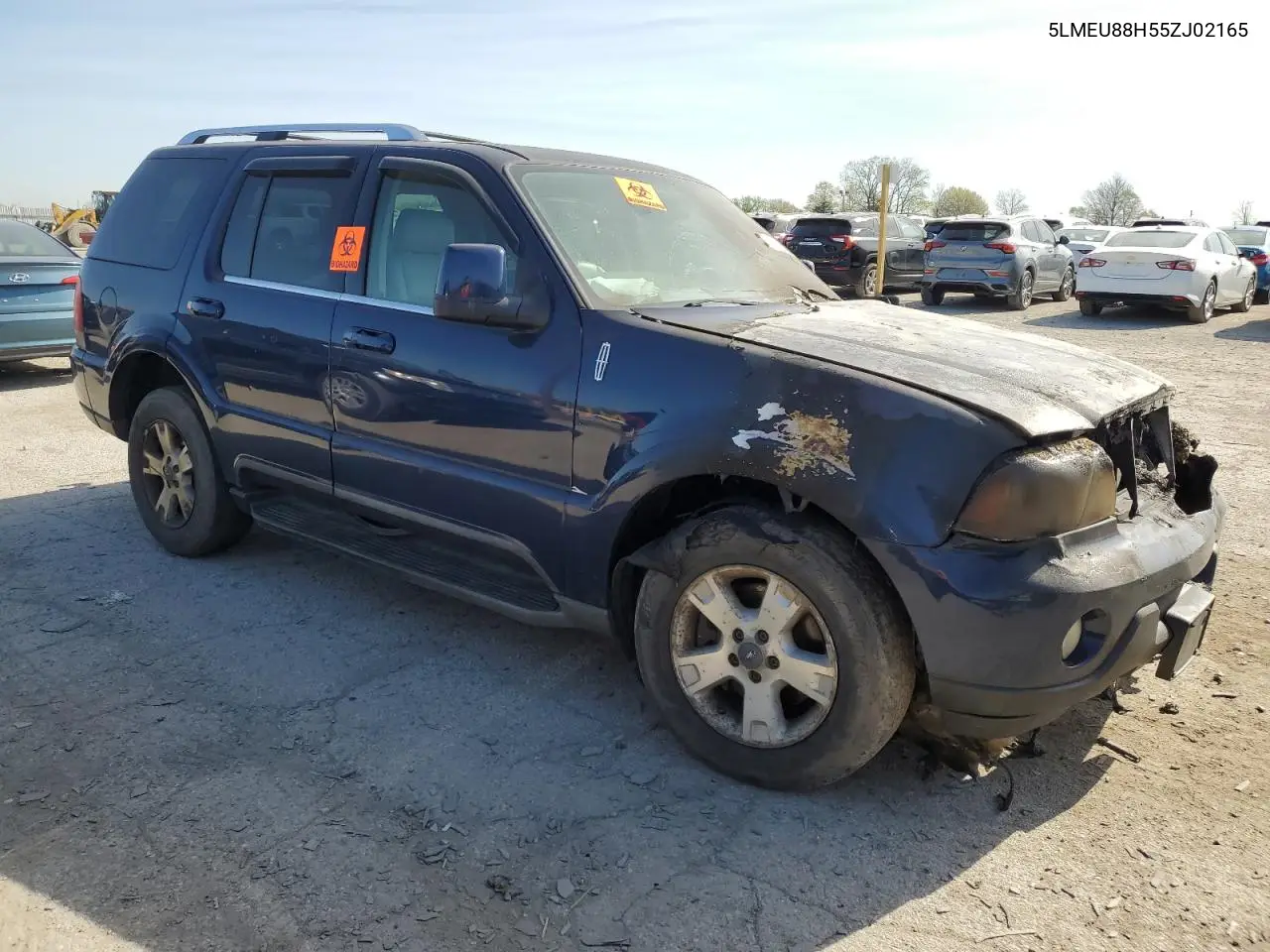 2005 Lincoln Aviator VIN: 5LMEU88H55ZJ02165 Lot: 54225645