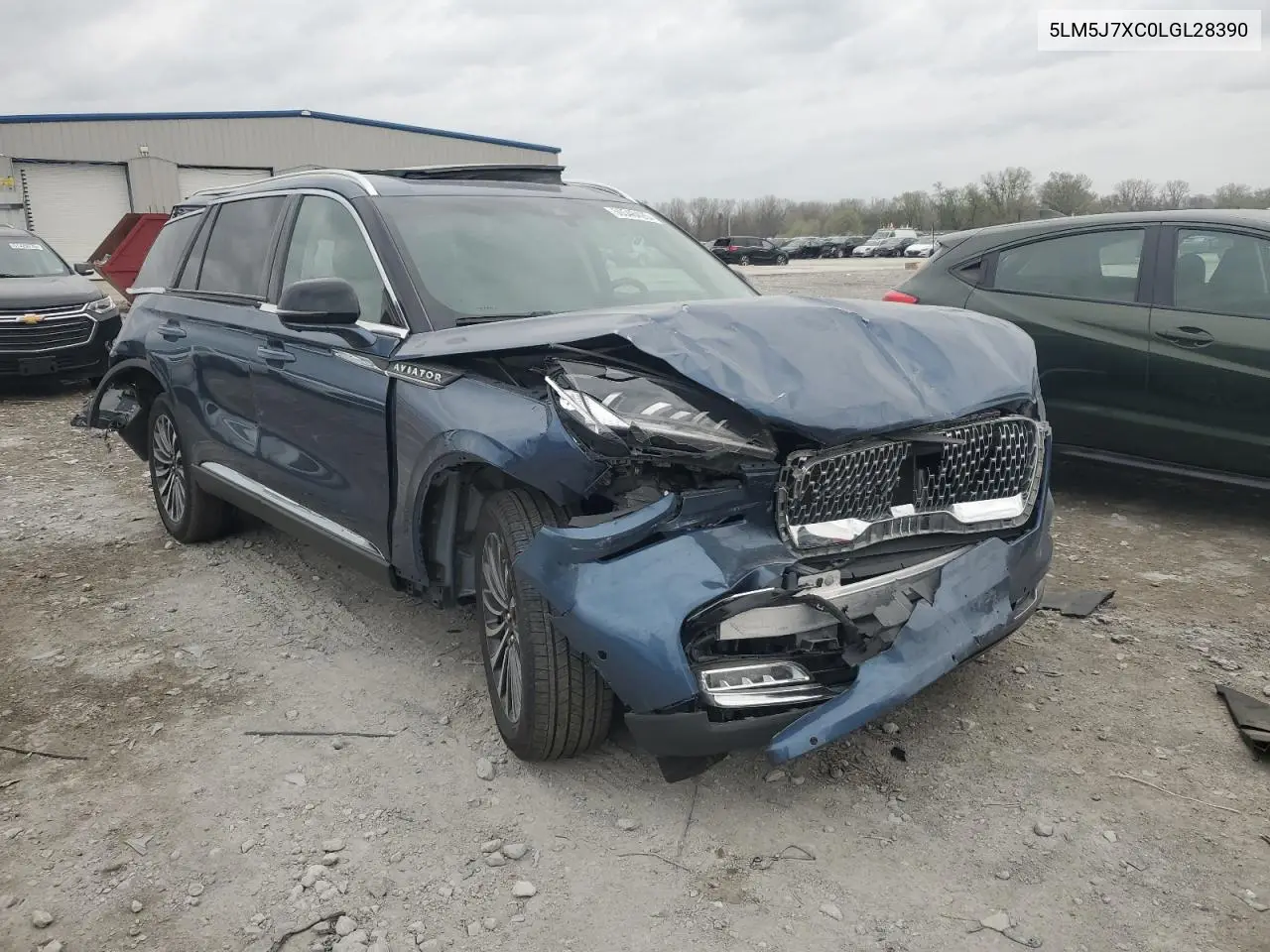 2020 Lincoln Aviator Reserve VIN: 5LM5J7XC0LGL28390 Lot: 50548425