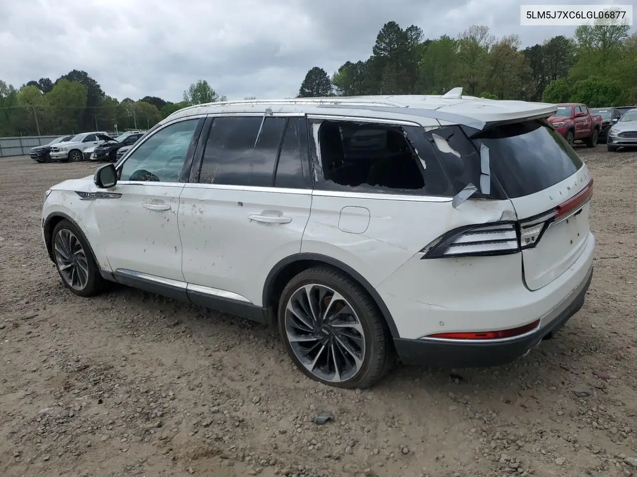 2020 Lincoln Aviator Reserve VIN: 5LM5J7XC6LGL06877 Lot: 51108865
