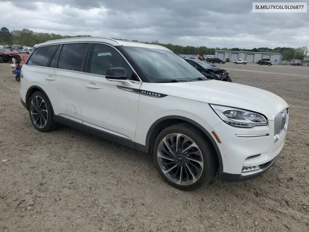 2020 Lincoln Aviator Reserve VIN: 5LM5J7XC6LGL06877 Lot: 51108865
