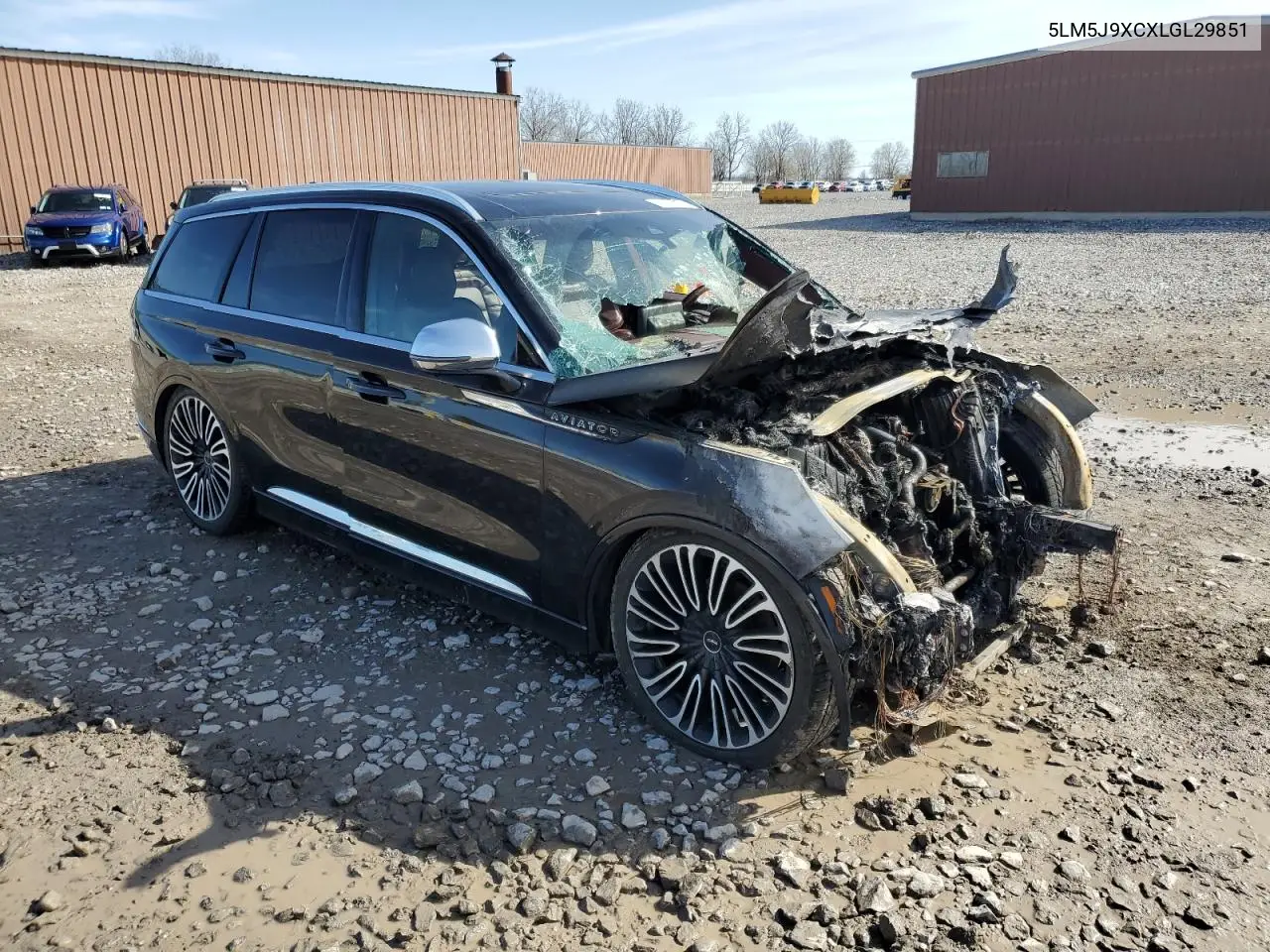 2020 Lincoln Aviator Black Label VIN: 5LM5J9XCXLGL29851 Lot: 51780875