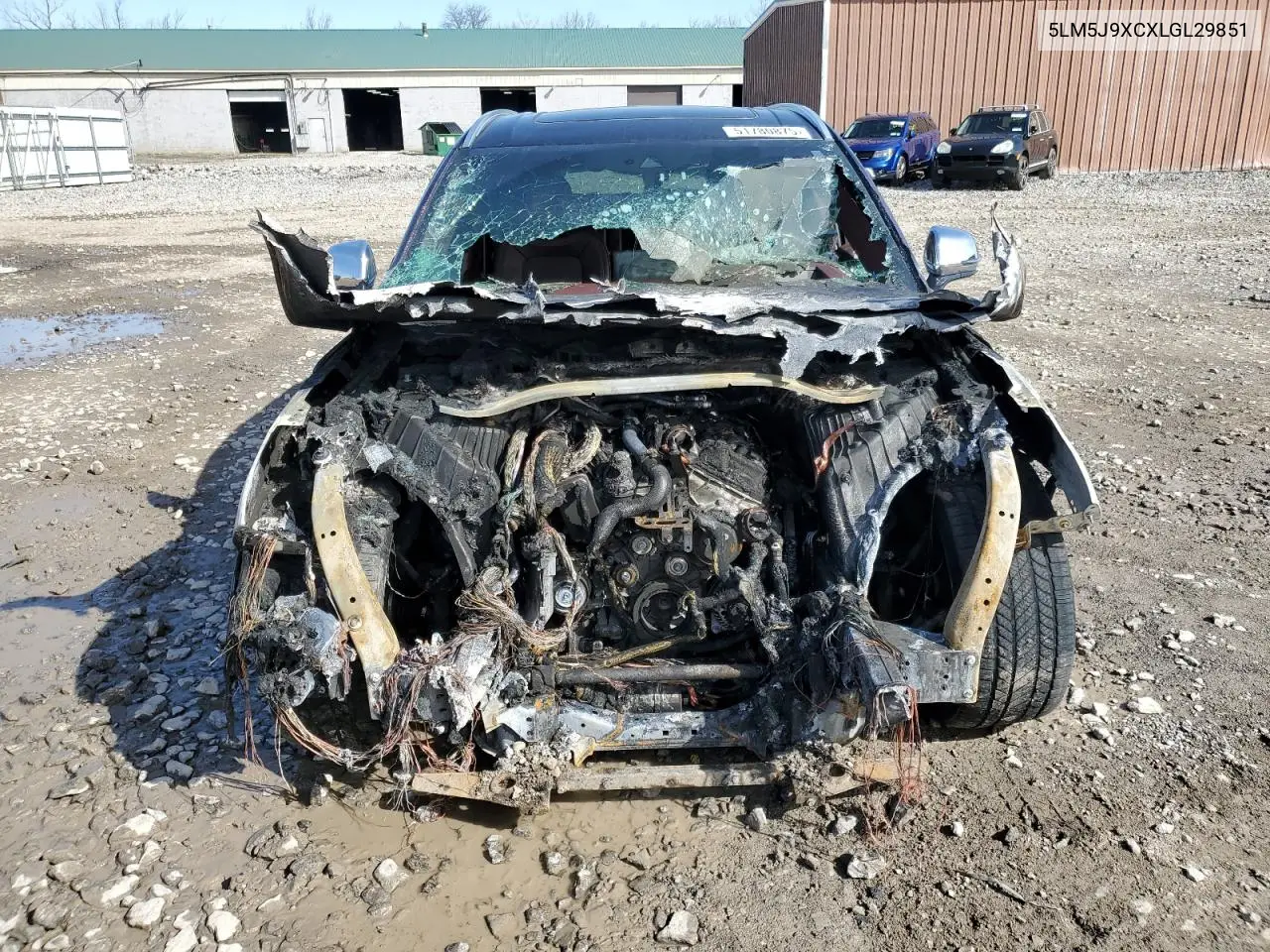 2020 Lincoln Aviator Black Label VIN: 5LM5J9XCXLGL29851 Lot: 51780875