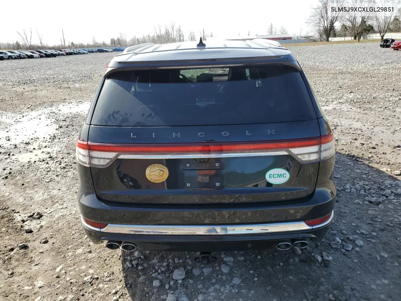 2020 Lincoln Aviator Black Label VIN: 5LM5J9XCXLGL29851 Lot: 51780875