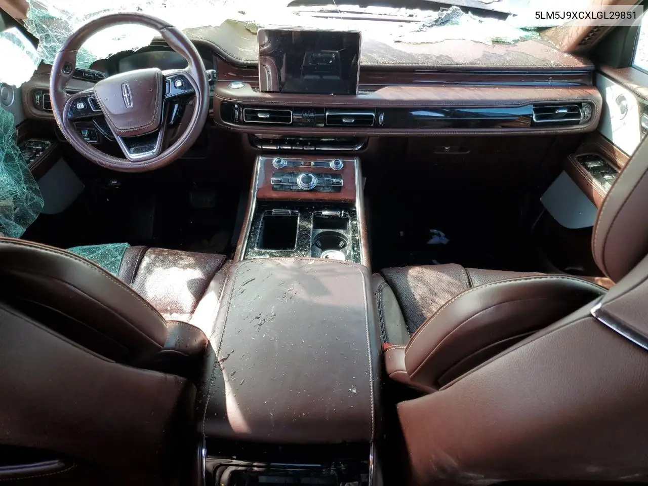 2020 Lincoln Aviator Black Label VIN: 5LM5J9XCXLGL29851 Lot: 51780875