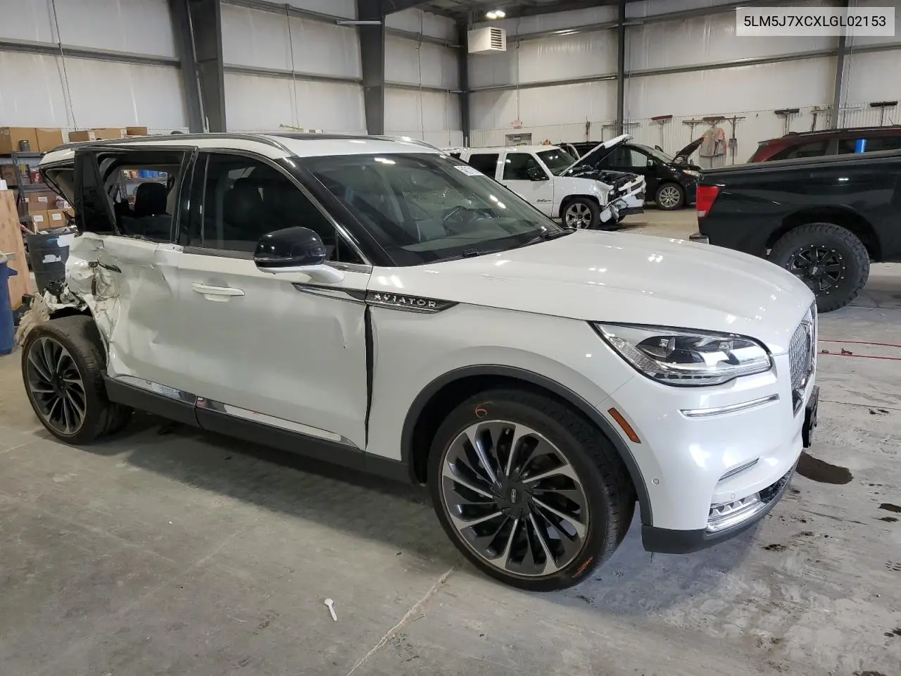 2020 Lincoln Aviator Reserve VIN: 5LM5J7XCXLGL02153 Lot: 54517115