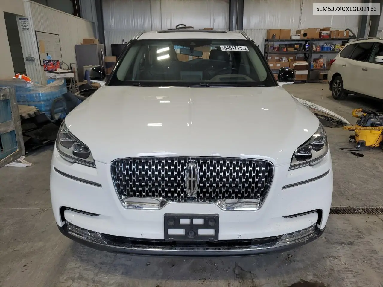 2020 Lincoln Aviator Reserve VIN: 5LM5J7XCXLGL02153 Lot: 54517115