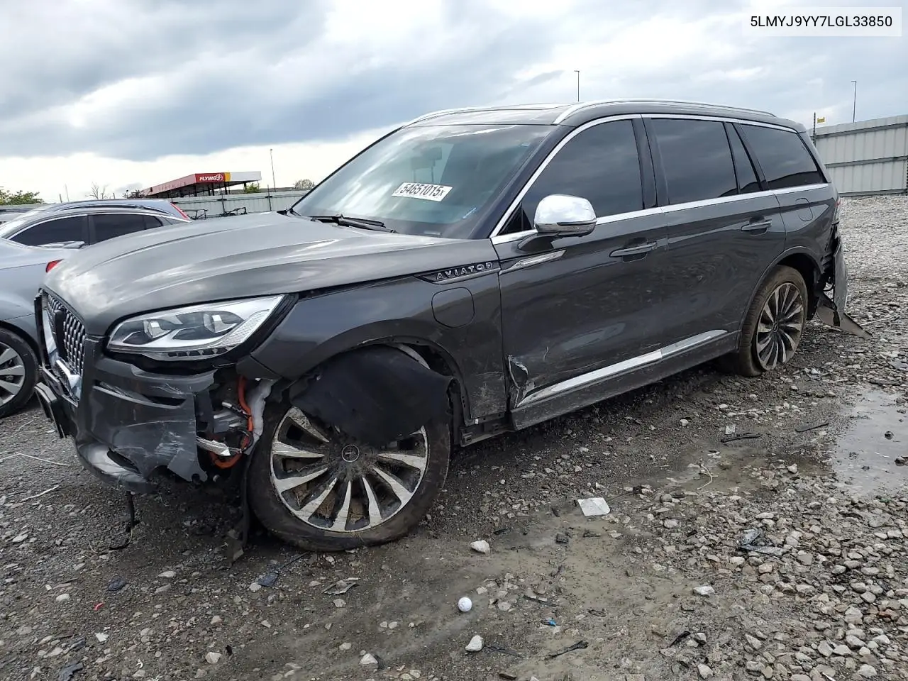 2020 Lincoln Aviator Black Label Grand Touring VIN: 5LMYJ9YY7LGL33850 Lot: 54651015
