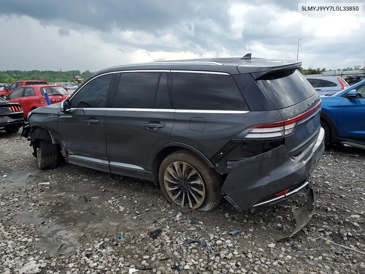 2020 Lincoln Aviator Black Label Grand Touring VIN: 5LMYJ9YY7LGL33850 Lot: 54651015