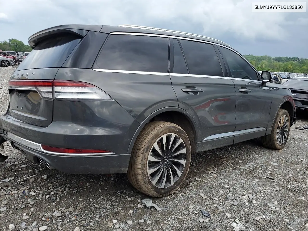 2020 Lincoln Aviator Black Label Grand Touring VIN: 5LMYJ9YY7LGL33850 Lot: 54651015