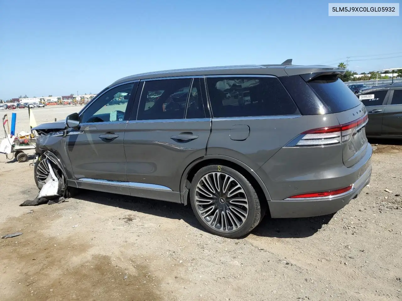 2020 Lincoln Aviator Black Label VIN: 5LM5J9XC0LGL05932 Lot: 56694605