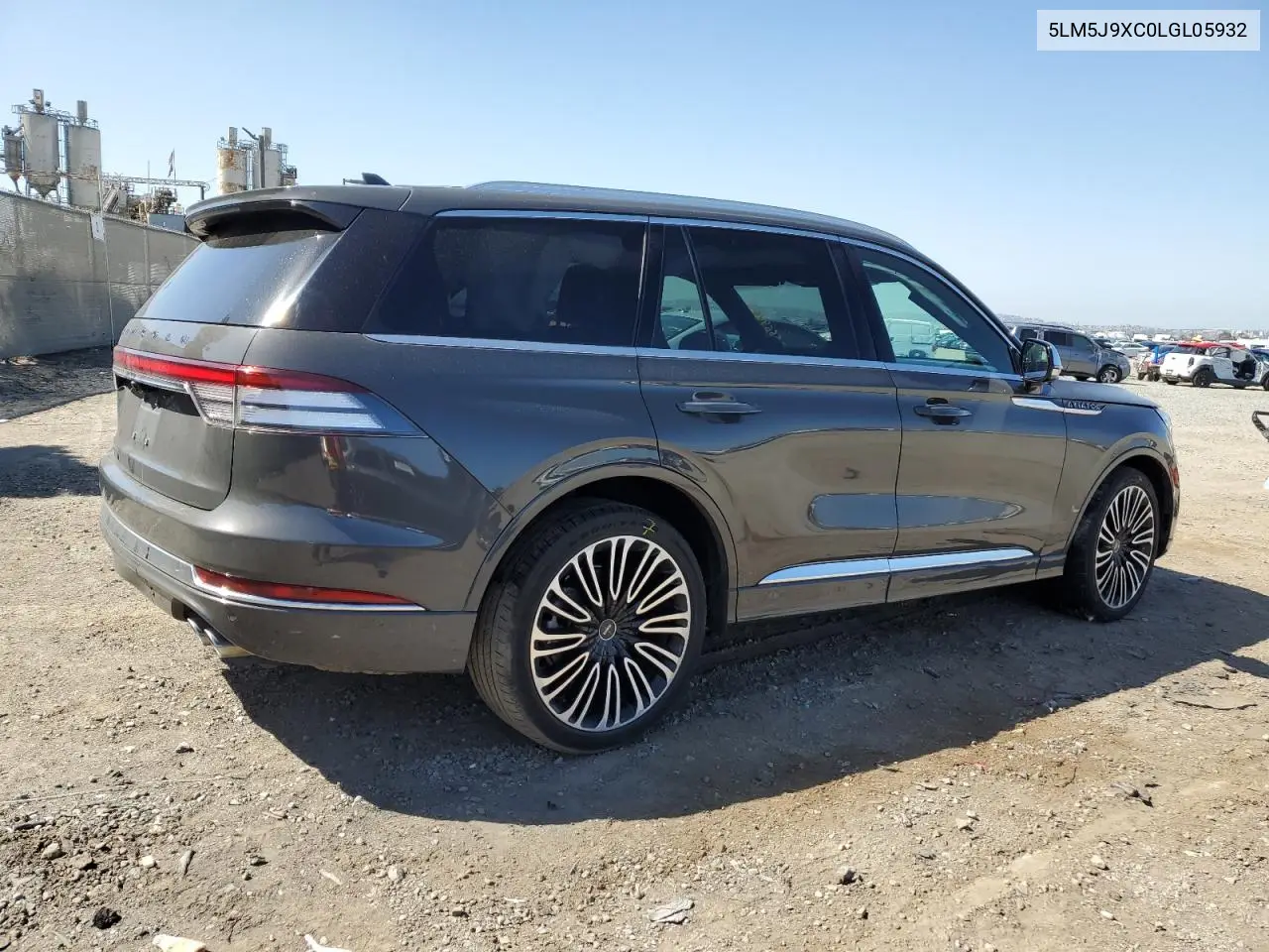2020 Lincoln Aviator Black Label VIN: 5LM5J9XC0LGL05932 Lot: 56694605