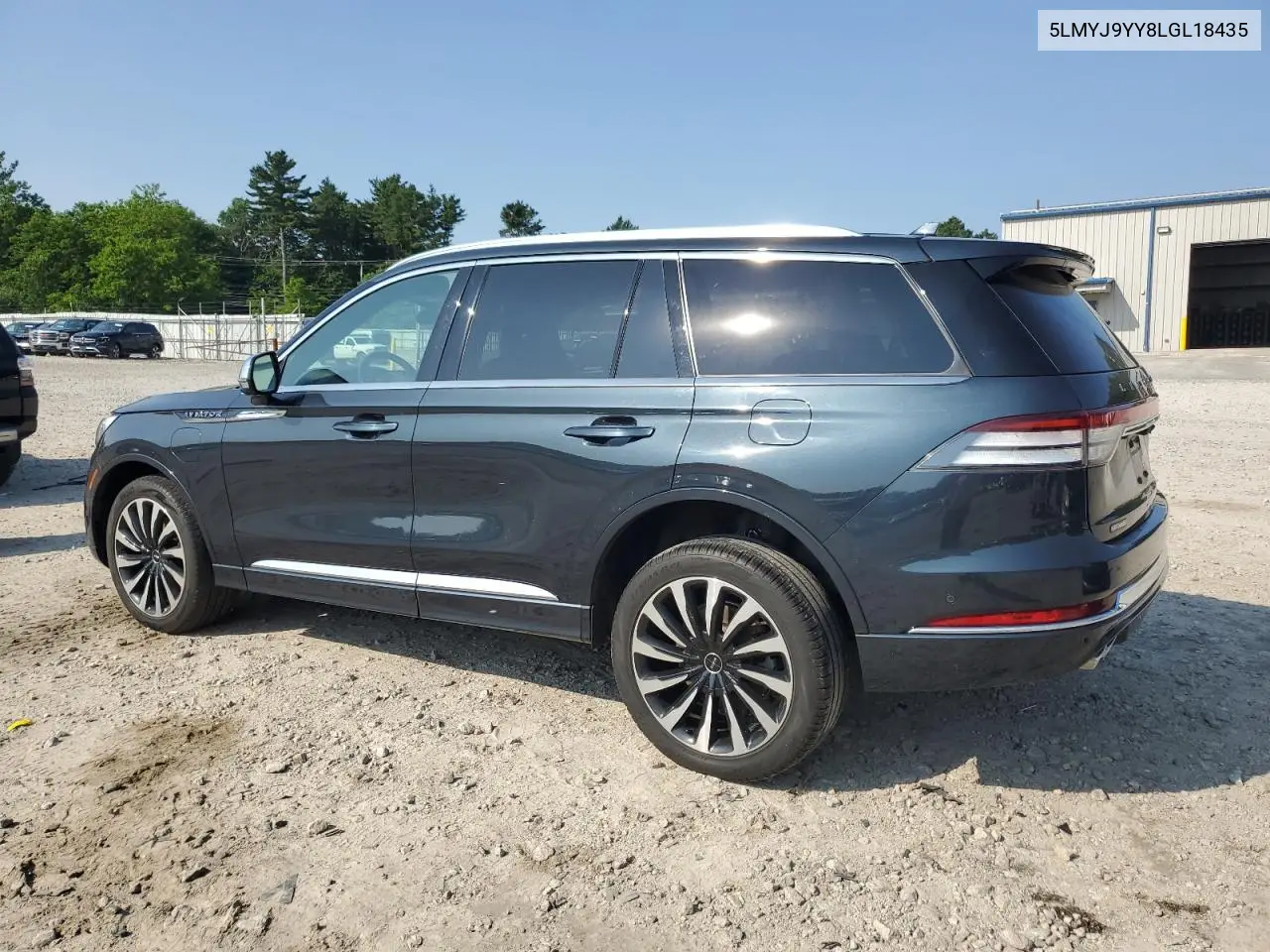 2020 Lincoln Aviator Black Label Grand Touring VIN: 5LMYJ9YY8LGL18435 Lot: 59468905