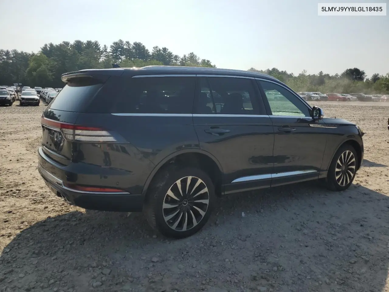 2020 Lincoln Aviator Black Label Grand Touring VIN: 5LMYJ9YY8LGL18435 Lot: 59468905